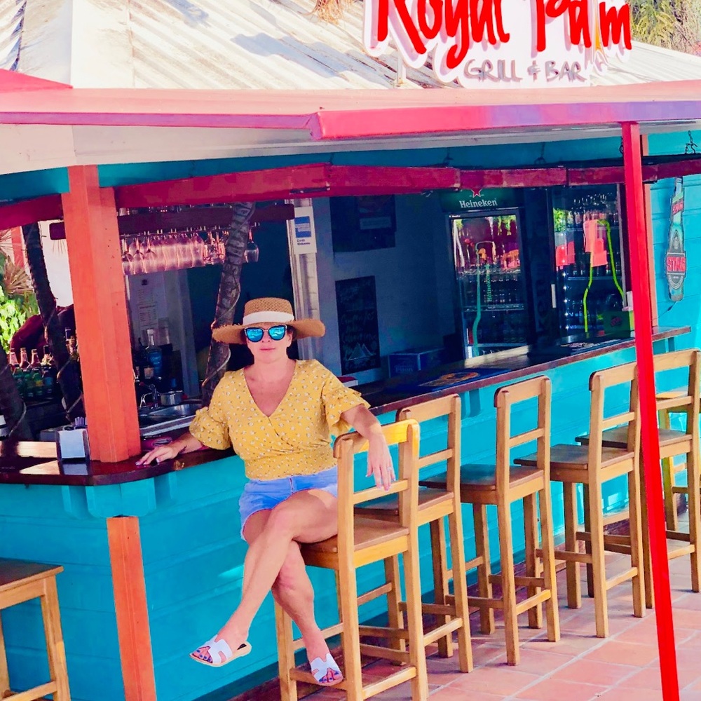 AE Ruffle Crop Top M Women Gold